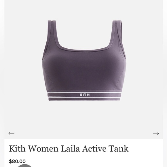 Kith Sports bra with matching bike shorts - Picture 3 of 5